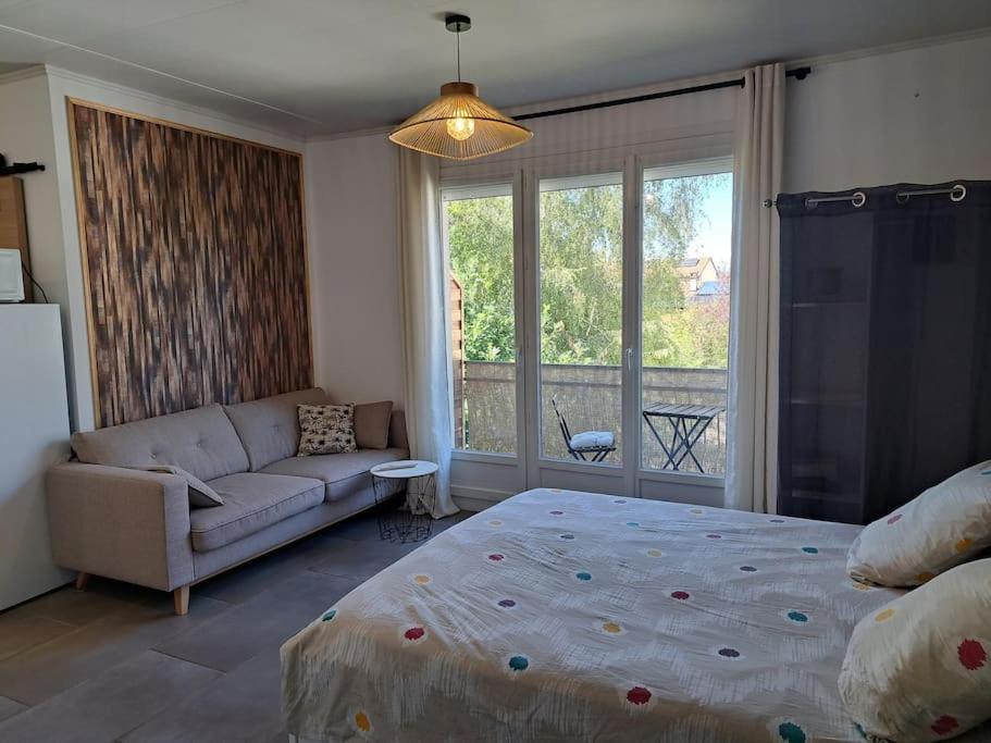 Studio Dans Maison Avec Jardin Et Balcon, Au Calme Serezin-du-Rhone Exterior foto